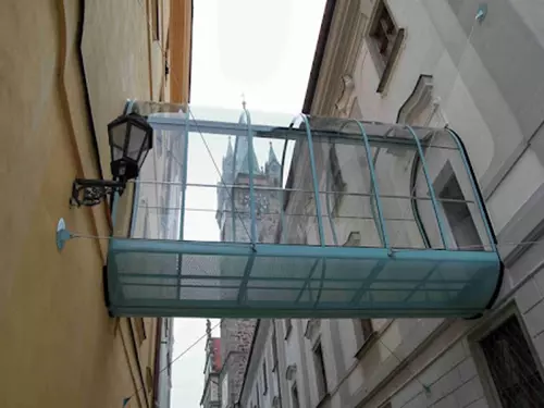 Lávka od Evy Jiřičné v Klatovech